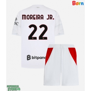 AC Milan Diego Moreira #22 Replika Babytøj Udebanesæt Børn 2026-27 Kortærmet (+ Korte bukser)
